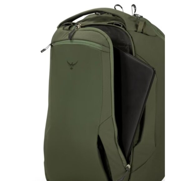 Osprey Porter 30L Carry On Travel Backpack - Petunia Blue color. - Picture 5 of 16